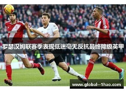 罗瑟汉姆联赛季表现低迷毫无反抗最终降级英甲